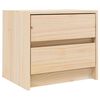 vidaXL sengebord 40x31x35,5 cm massivt fyrretr&aelig;
