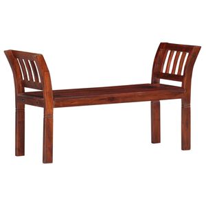 vidaXL b&aelig;nk 111 cm massivt akacietr&aelig;
