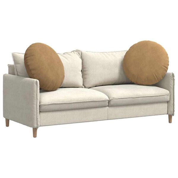 vidaXL S&aelig;depuder 2 pcs Brun &Oslash; 40 x 13 cm Fl&oslash;jl