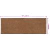 vidaXL madrasunderlag 70x200 cm coir