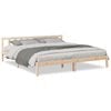 vidaXL ekstra lang sengeramme uden madras 200x210 cm massivt fyrretr&aelig;