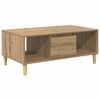 vidaXL Sofabord Artisan Egetr&aelig; 90 x 50 x 26.5 cm Konstrueret tr&aelig;