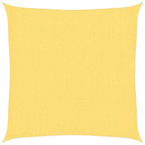 vidaXL solsejl 2,5x2,5 m 160 g/m&sup2; HDPE beige