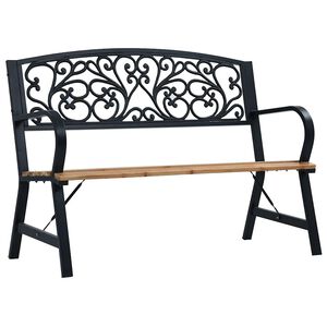 vidaXL haveb&aelig;nk 120 cm tr&aelig;