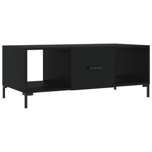 vidaXL sofabord 102x50x40 cm konstrueret tr&aelig; sort