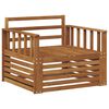 vidaXL 2 stk. Udend&oslash;rs sofa Naturfarvet