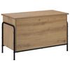 vidaXL Opbevaringskasse Artisan-eg 80 x 40 x 49,5 cm Konstrueret tr&aelig;