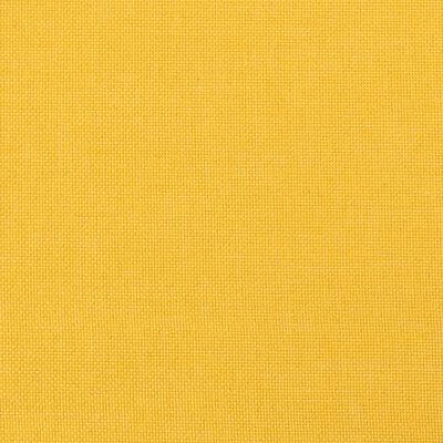 vidaXL fodskammel 78x56x32 cm stof gul