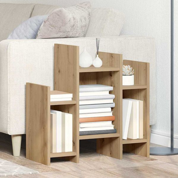 vidaXL Sideskab Artisan Egetr&aelig; 60 x 26 x 60 cm Konstrueret tr&aelig;