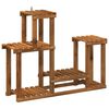 vidaXL Planteholder Naturfarvet 90 x 25 x 73 cm Massivt Akacietr&aelig;