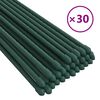 vidaXL plantespyd til haven 30 stk. 90 cm st&aring;l gr&oslash;n