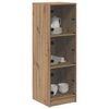 vidaXL Highboard Artisan Egetr&aelig; 35 x 37 x 109 cm Konstrueret tr&aelig;