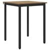 vidaXL Spiseborde 60 x 60 x 75 cm Konstrueret tr&aelig; Artisan-eg Firkantet
