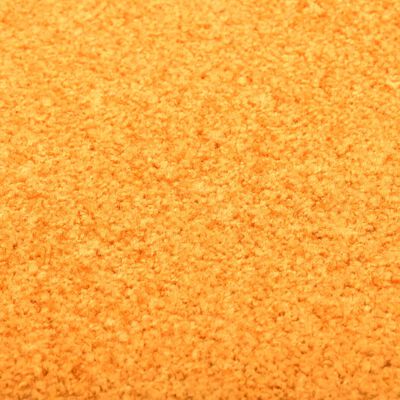 vidaXL vaskbar dørmåtte 90x120 cm orange