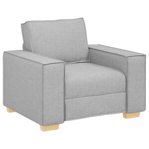 vidaXL Sofastol Skygr&aring; 100x78x84 cm Stof