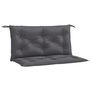 vidaXL hynder til haveb&aelig;nk 2 stk. 100x50x7 cm oxfordstof antracitgr&aring;