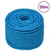 vidaXL arbejdsreb 24 mm 50 m polypropylen bl&aring;