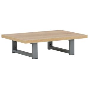 vidaXL badeværelsesmøbel 60 x 40 x 16,3 cm egetræsfarvet