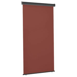 vidaXL sidemarkise til altan 125x250 cm brun
