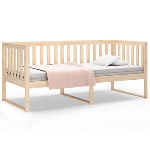 vidaXL daybed uden madras 90x200 cm massivt fyrretr&aelig;