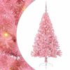 vidaXL Kunstig Forbelyst Juletr&aelig; med 150 LED'er Lyser&oslash;d 150 cm PVC