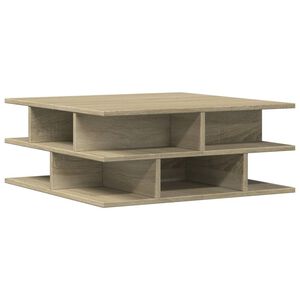 vidaXL sofabord 70x70x29 cm konstrueret tr&aelig; sonoma-eg