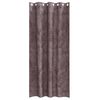 vidaXL Velour Gardiner med gardiner 2 pcs Brun 260 x 140 cm Fl&oslash;jl
