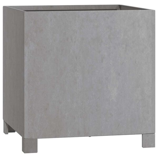 vidaXL plantekasser med ben 2 stk. 40x40x40 cm cortenst&aring;l rustfarvet