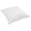 vidaXL Dyne med pude 2 pcs Hvid Microfiber