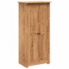 vidaXL kl&aelig;deskab Panama-serien 80x50x171,5 cm massivt fyrretr&aelig;
