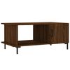 vidaXL sofabord 90x50x40 cm konstrueret tr&aelig; brun egetr&aelig;sfarve