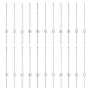 vidaXL Hegnsp&aelig;l 22 pcs S&oslash;lv 100 cm St&aring;l