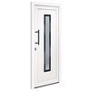 vidaXL hovedd&oslash;r 88x200 cm PVC hvid