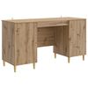 vidaXL Bord Artisan-eg Konstrueret tr&aelig; 142,5 x 50 x 75 cm