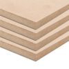 vidaXL MDF-plader 4 stk. rektangulær 120x60 cm 12 mm