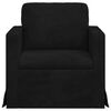 vidaXL Sofa Sort Samlede dimensioner: 78 x 78 x 80 cm (B x D x H)