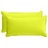 vidaXL Pudebetr&aelig;k 2 stk. HOUTEN Lys gr&oslash;n 40 x 70 cm Polyester