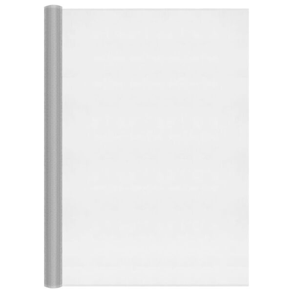 vidaXL net 112x1000 cm aluminium sølvfarvet