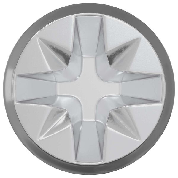 vidaXL Kam L&aring;s Skrue 4000 pcs S&oslash;lv og Sort Metal