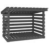 vidaXL br&aelig;ndestativ 108x73x79 cm massivt fyrretr&aelig; gr&aring;