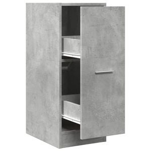 vidaXL apotekerskab 30x41x77,5 cm konstrueret tr&aelig; betongr&aring;