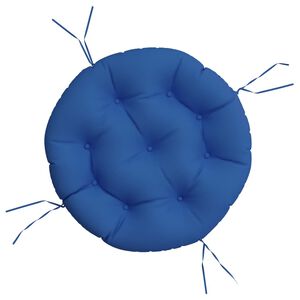 vidaXL rund hynde &Oslash;60x11 cm oxfordstof kongebl&aring;