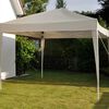 HI festtelt 3x3 m foldbart beige