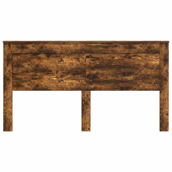 vidaXL Hovedg&aelig;rde med hovedg&aelig;rde R&oslash;get eg 200 cm Konstrueret tr&aelig;