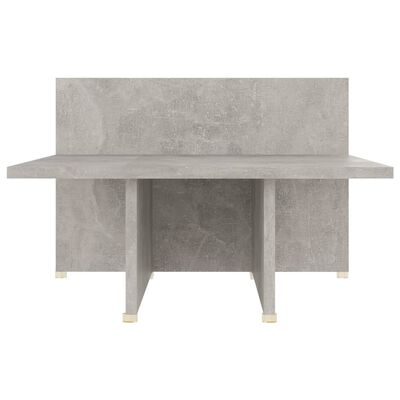 vidaXL sofabord 111,5x50x33 cm konstrueret træ betongrå