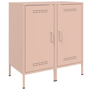 vidaXL skabe 2 stk. 36x39x79 cm st&aring;l lyser&oslash;d