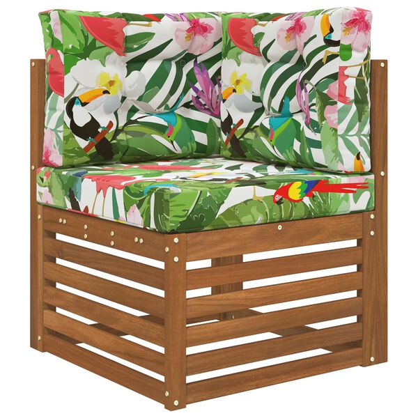 vidaXL Udend&oslash;rs Sofa Pude 3 pcs farverig Polyester