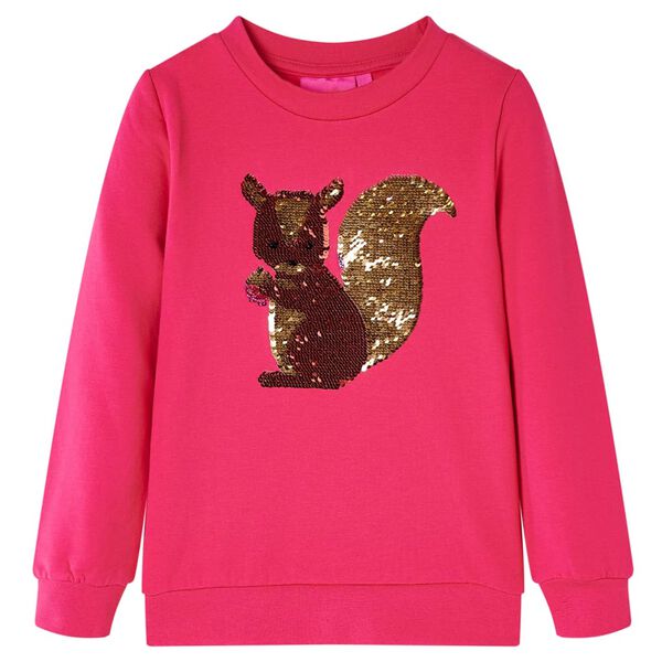 Sweatshirt til b&oslash;rn str. 116 pink