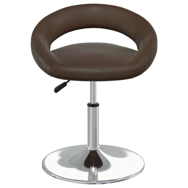 vidaXL barstol kunstl&aelig;der brun