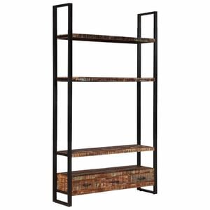 vidaXL bogreol 118x30x200 cm massivt genbrugstr&aelig;